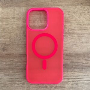 Pink MagSafe Compatible Phone Case